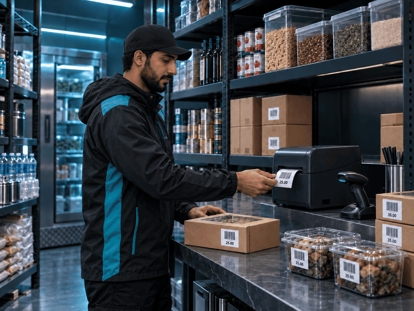 واجهة الباركود والأسعار